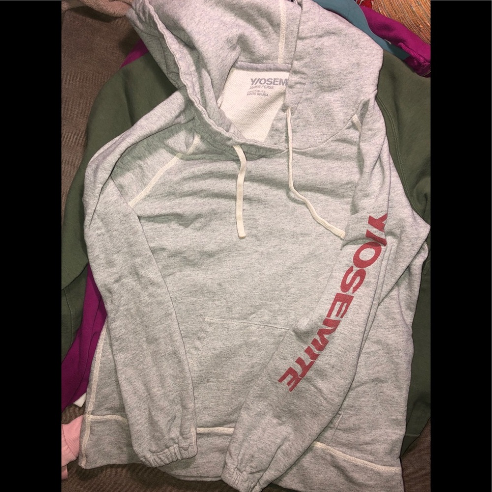 James Perse Yosemite Graphic hoodie sweatshirt